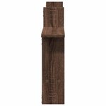 vidaXL Étagères murales 2Pièces chêne marron 50x12x50cm bois d'ingénierie