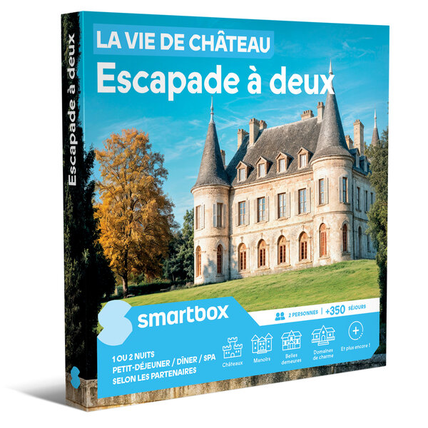 SMARTBOX - Coffret Cadeau La vie de Château - Escapade à deux - Séjour