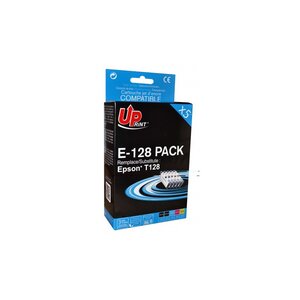 Pack cartouches compatibles epson uprint e128 2bk+cmy