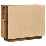 vidaXL Buffet vieux bois 92x35x75 cm bois d'ingénierie