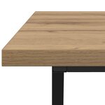 vidaXL Table basse chêne artisanal 100 x 50 x 40 cm