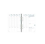 Recharge Agenda Organiseur Timer 21 PLANING FR 15 x 21 cm QUOVADIS