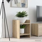 vidaXL Support de Plante Chêne Sonoma 30 x 30 x 40 cm