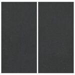 vidaXL Couvre-piscine carré Noir Polyester 274 x 274 cm