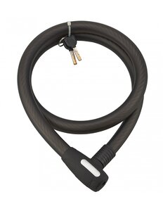 THIRARD - Antivol à clé Stunt  câble acier  vélo  25mmx1.5m  2 clés  noir