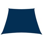 vidaXL Voile de parasol Tissu Oxford trapèze 2/4x3 m Bleu