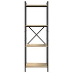 vidaXL Bibliothèque Chêne sonoma 40 x 30 x 118 cm Bois d'ingénierie