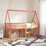vidaXL Toit de lit pour enfants 199x80 5x88 cm bois de pin massif