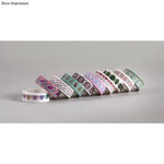 Washi Tape Candy Hearts  15mm  rouleau 10m