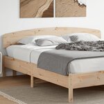 vidaXL Tête de lit 180 cm bois massif de pin