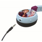 LA REINE DES NEIGES 2 Casque 2-en-1 Bluetooth et filaire confortable et pliable pour enfants avec limitation de son - LEXIBOOK