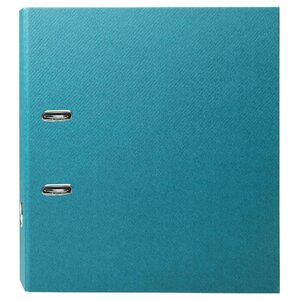 Classeur À Levier Prem'touch Officebyme Dos 80mm - Bleu Canard - X 10 - Exacompta