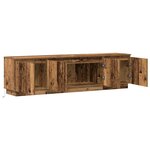 vidaXL Meuble TV Bois Ancien 180 x 38 x 49 cm Bois d'ingénierie