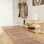 vidaXL Coureur de Tapis MARSA Blanc 100 x 450 cm Polyester et PVC