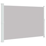 vidaXL Auvent latéral rétractable de patio 200x314 cm Gris