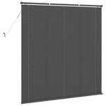 vidaXL Store Vénitien Réglable Gris Argenté 150 x 150 cm PVC