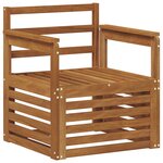 vidaXL Ensemble de canapés d'extérieur Bois d'Acacia Massif