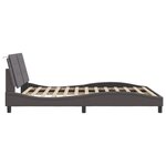 vidaXL Cadre de lit sans matelas gris 160x200 cm similicuir