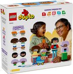 LEGO DUPLO - Ensemble de Personnages Émotionnels à Construire - 10423 pour Enfants de 3 Ans et Plus