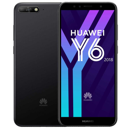 Huawei y6 14 5 cm (5.7") double sim android 8.0 4g micro-usb 2 go 16 go 3000 mah noir