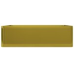 vidaXL Lavabo 41 x 30 x 12 cm Céramique Doré