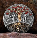Pièce de monnaie en Argent 2000 Francs g 62.2 (2 oz) Millésime 2024 CHERVONA KALINA