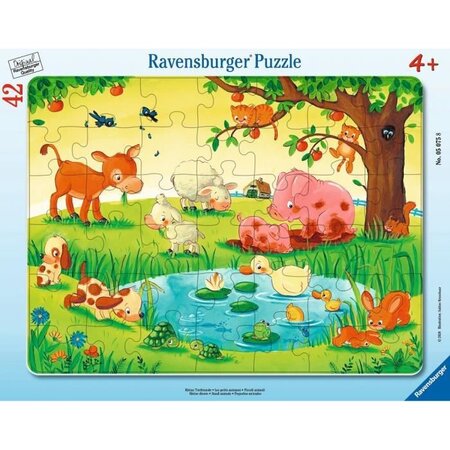 Puzzle cadre 30-48 p - les petits animaux