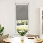 vidaXL Store plissé anthracite 40x150 cm largeur du tissu 39 4 cm