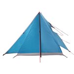 vidaXL Tente de camping 2 personnes bleu imperméable