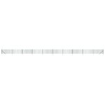 vidaXL Clôture en treillis métallique et piquet d'ancrage vert 0 8x25m
