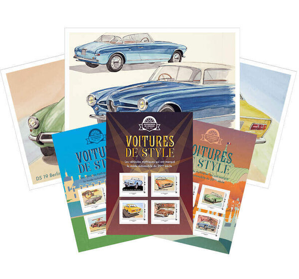 Kit Collectors - Voitures Anciennes de Collection - Voitures de style - Lettre Verte