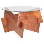 vidaXL Table basse 60 cm Bois solide d'acacia