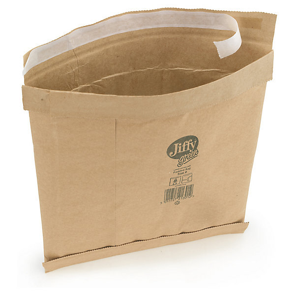 Lot de 100: pochette matelassée papier jiffy green 24,5x38 cm