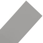 vidaXL Bordures de jardin 2 Pièces gris 10 m 15 cm polyéthylène