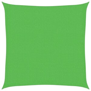 vidaXL Voile d'ombrage 160 g/m² Vert clair 3 6x3 6 m PEHD
