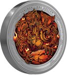 Pièce de monnaie en Argent 1 Dollar g 31.1 (1 oz) Millésime 2024 CAVE TANIWHA