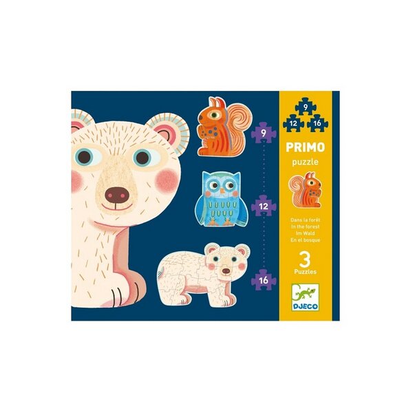 Puzzle evolutif Primo dans la foret