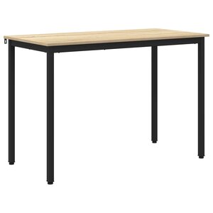 vidaXL Table de salle à manger / Table de repas MÉTAL