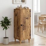 vidaXL Buffet Bois ancien 33 x 34 5 x 90 cm Bois d'ingénierie
