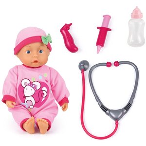 Bayer Design 93378AA - Kit docteur poupée bébé avec son