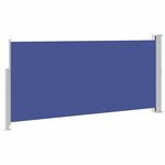vidaXL Auvent latéral rétractable 140 x 300 cm Bleu