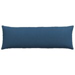 vidaXL Coussins de canapé 2 Pièces Bleu 120 x 40 cm tissu