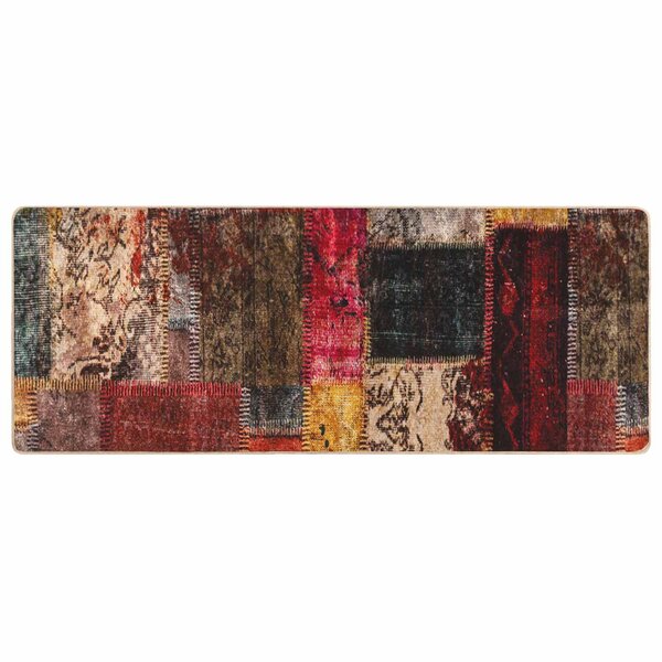 vidaXL Coureur de Tapis MARSA Multicolore 80 x 200 cm Polyester et PVC
