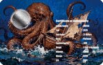 Pièce de monnaie en Platine 25 Dollars g 0.062 (1/500 oz) Millésime 2026 KRAKEN 1/500 (PRÉCOMMANDE)