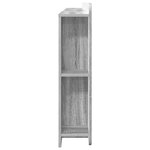 vidaXL Cabinet de Tête de Lit Sonoma gris Bois d'ingénierie