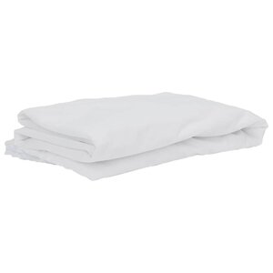 vidaXL Protège-matelas blanc 100x200 cm imperméable