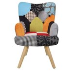 Fauteuil enfant patchwork helsinki