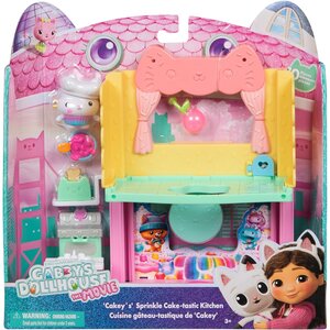 Spin Master 6074281 - Gabby's Dollhouse Movie – Salle portail - Cuisine