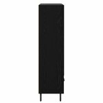 vidaXL Haut Armoire Chêne noir 69 5 x 31 x 115 cm Bois d'ingénierie