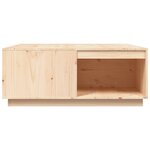 vidaXL Table basse 100x101x40 5 cm Bois massif de pin